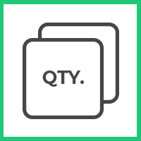 quantity concept icon