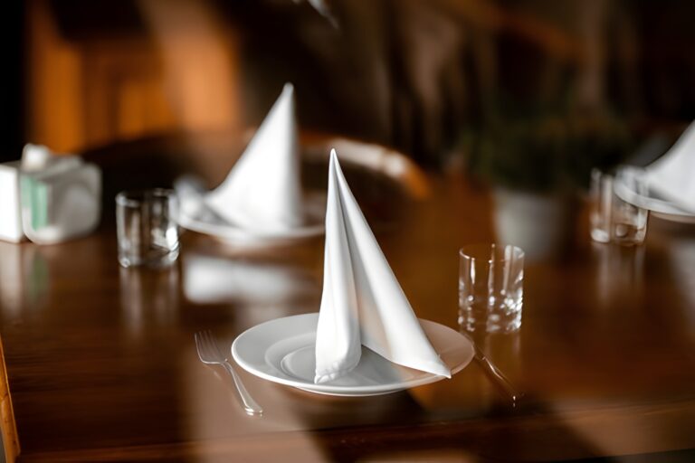 Restaurant Napkin Branding