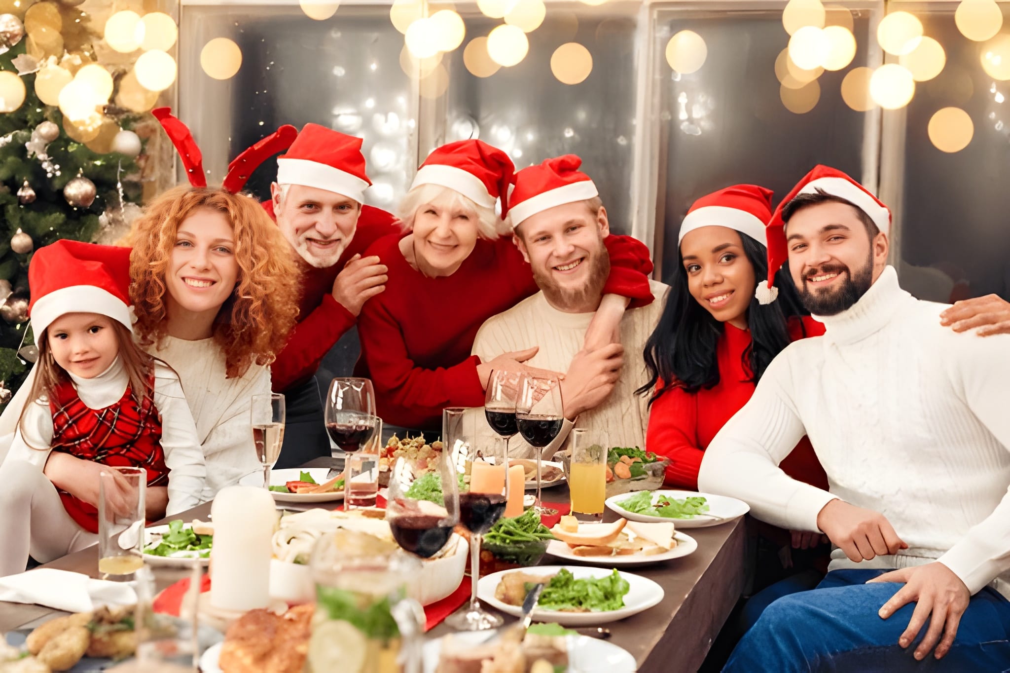Spending Christmas With Friends And Family