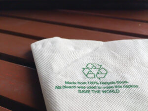 Recyclable 3 Ply Paper Napkin