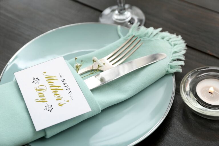 Paper Napkins for Mother's Day